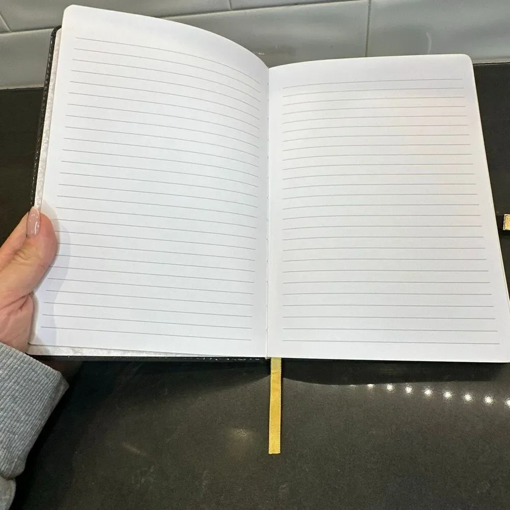 Faux Leather Padded Notebook-NWOT